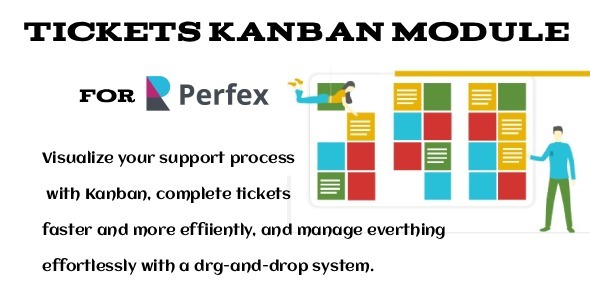 Ticket Kanban View Module For Perfex CRM V.1.0.0
