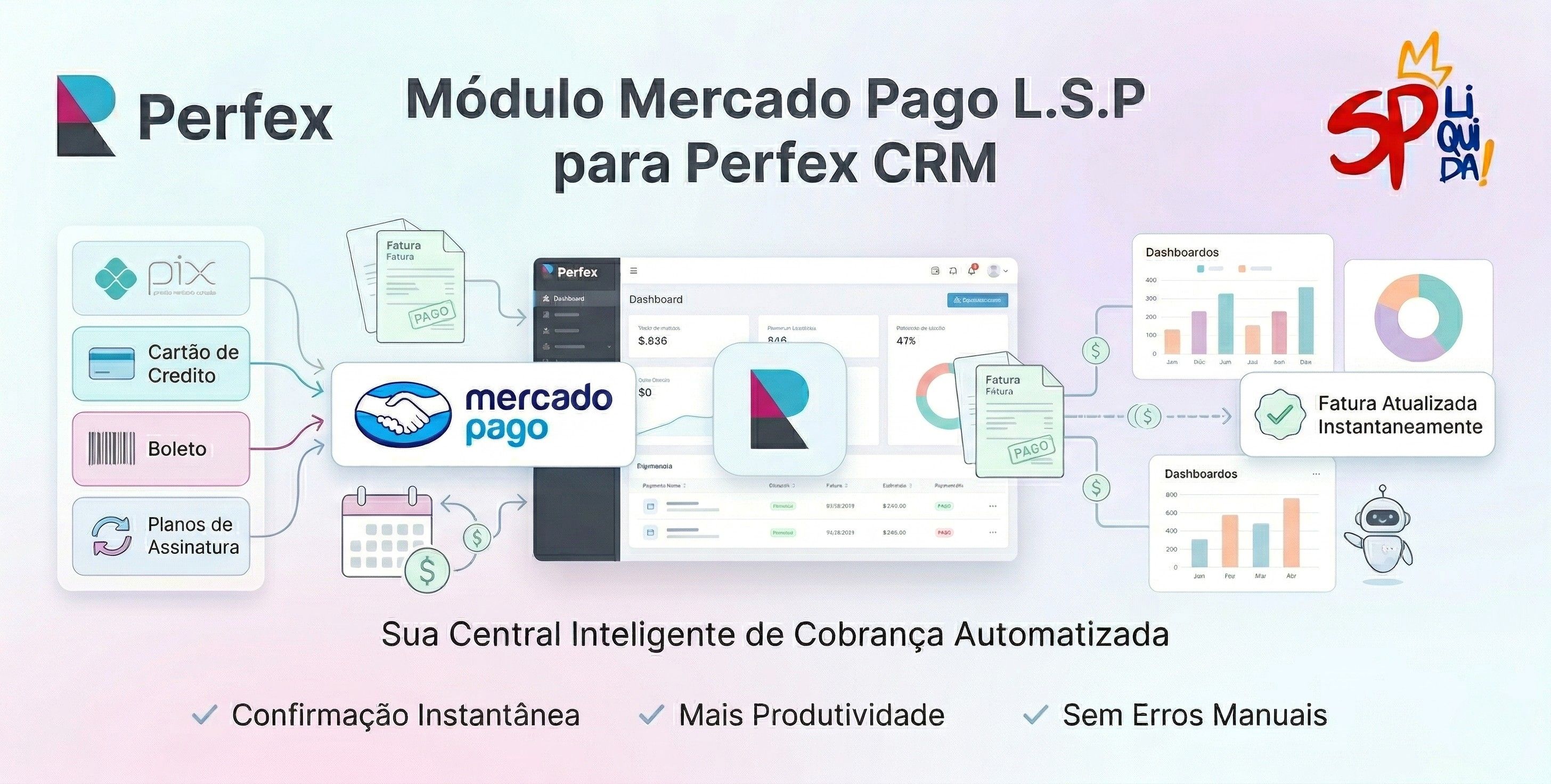 Mercado Pago Para Perfex CRM Pró - Vitalício